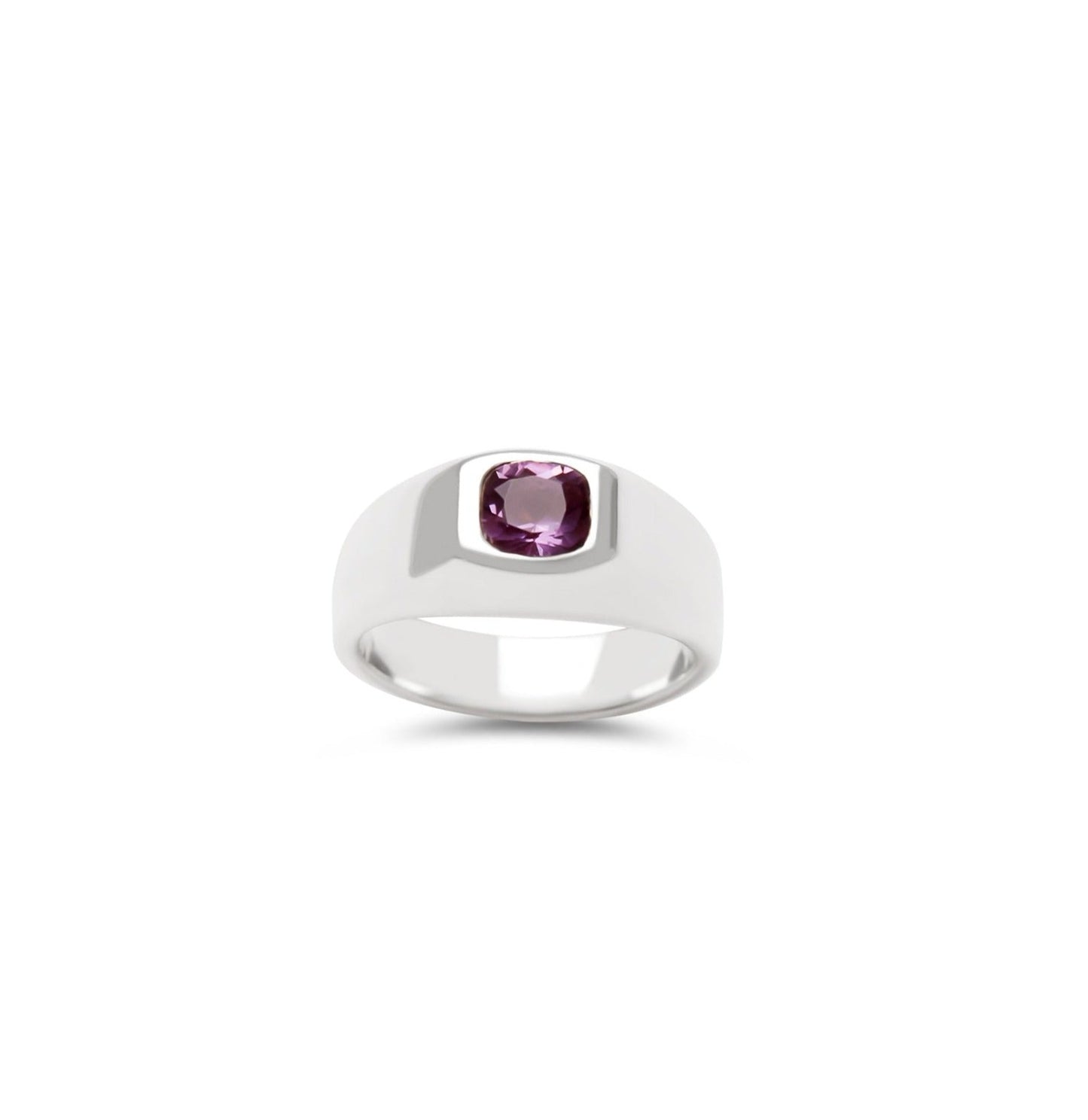 Amethyst Signet Ring