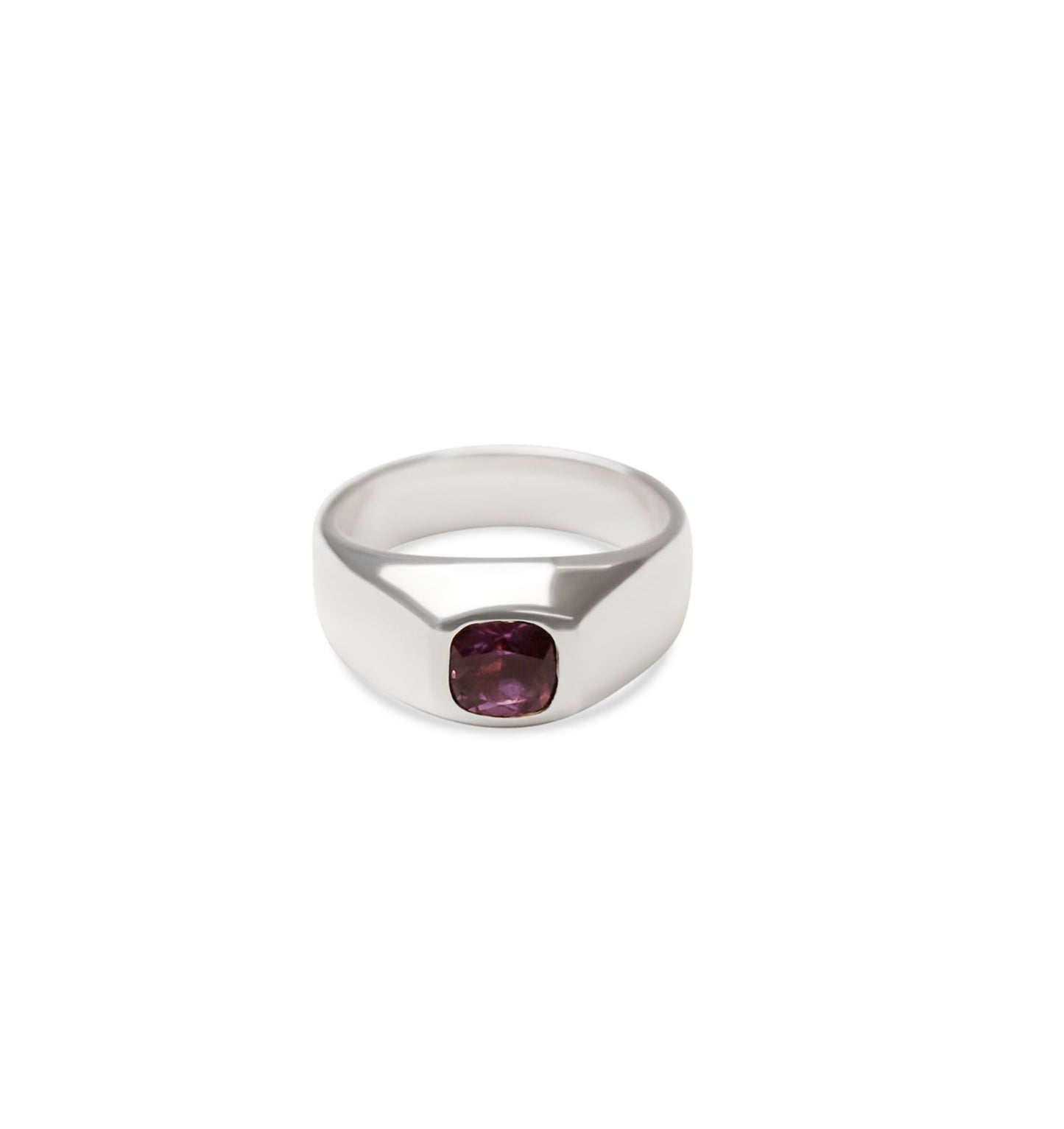 Amethyst Signet Ring