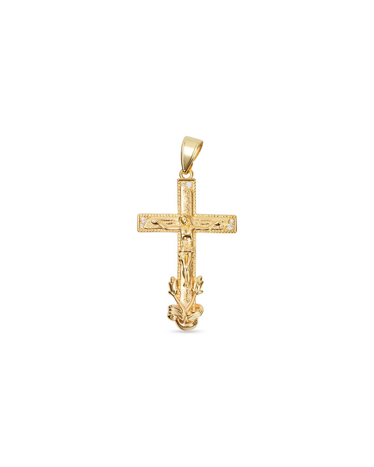 18kt Gold Cross Pendant