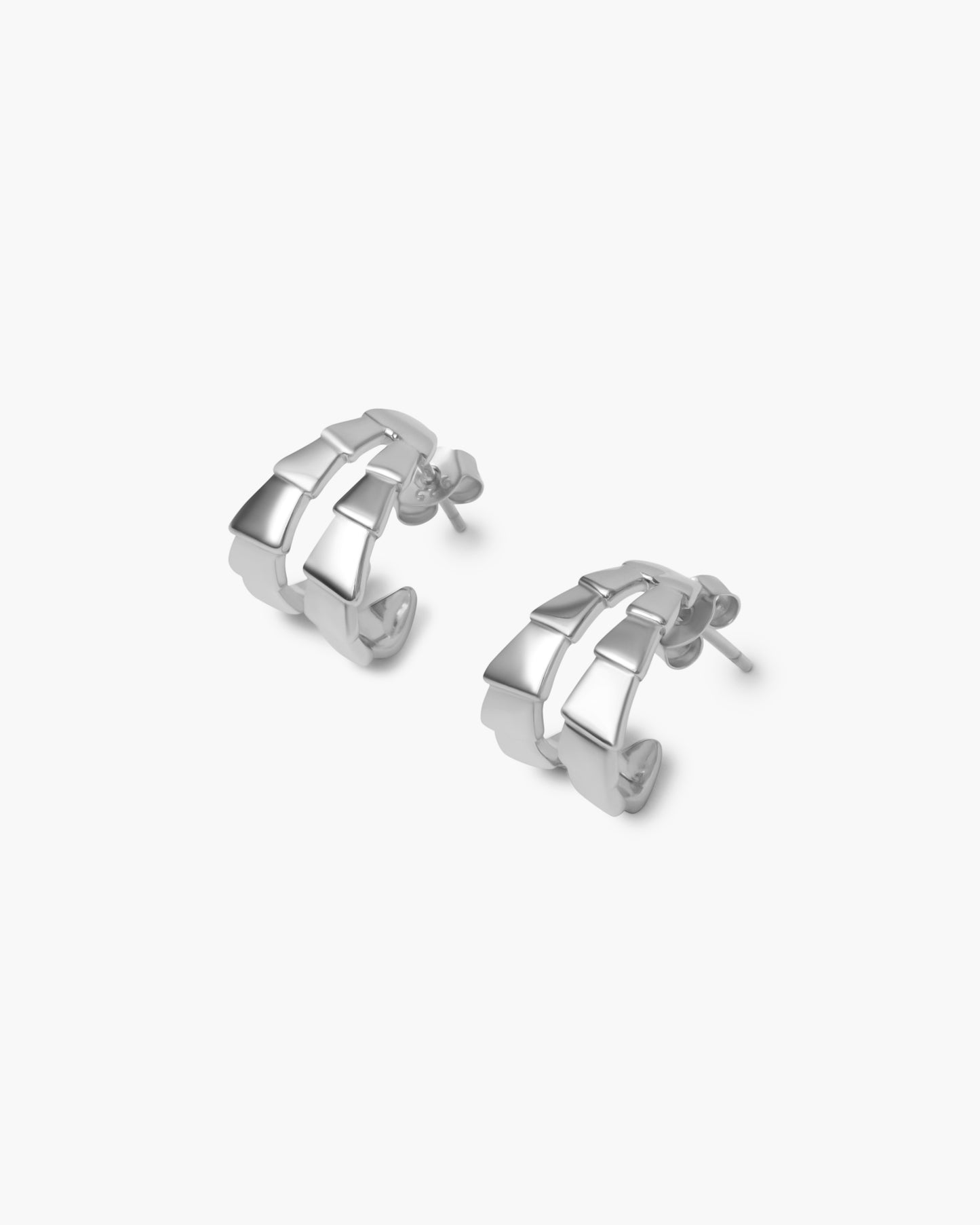 Silver Claw Earrings