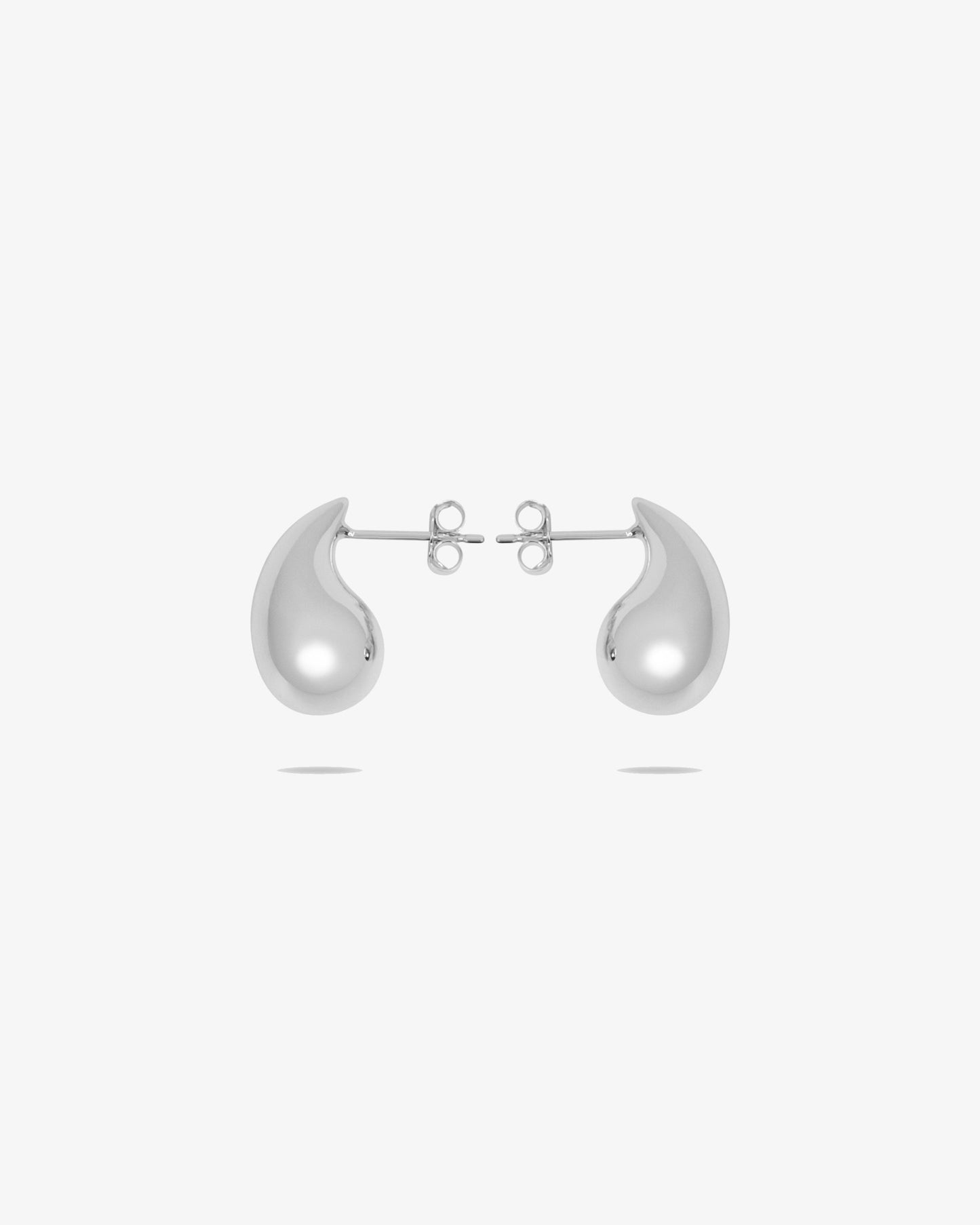 Silver Teardrop Earrings