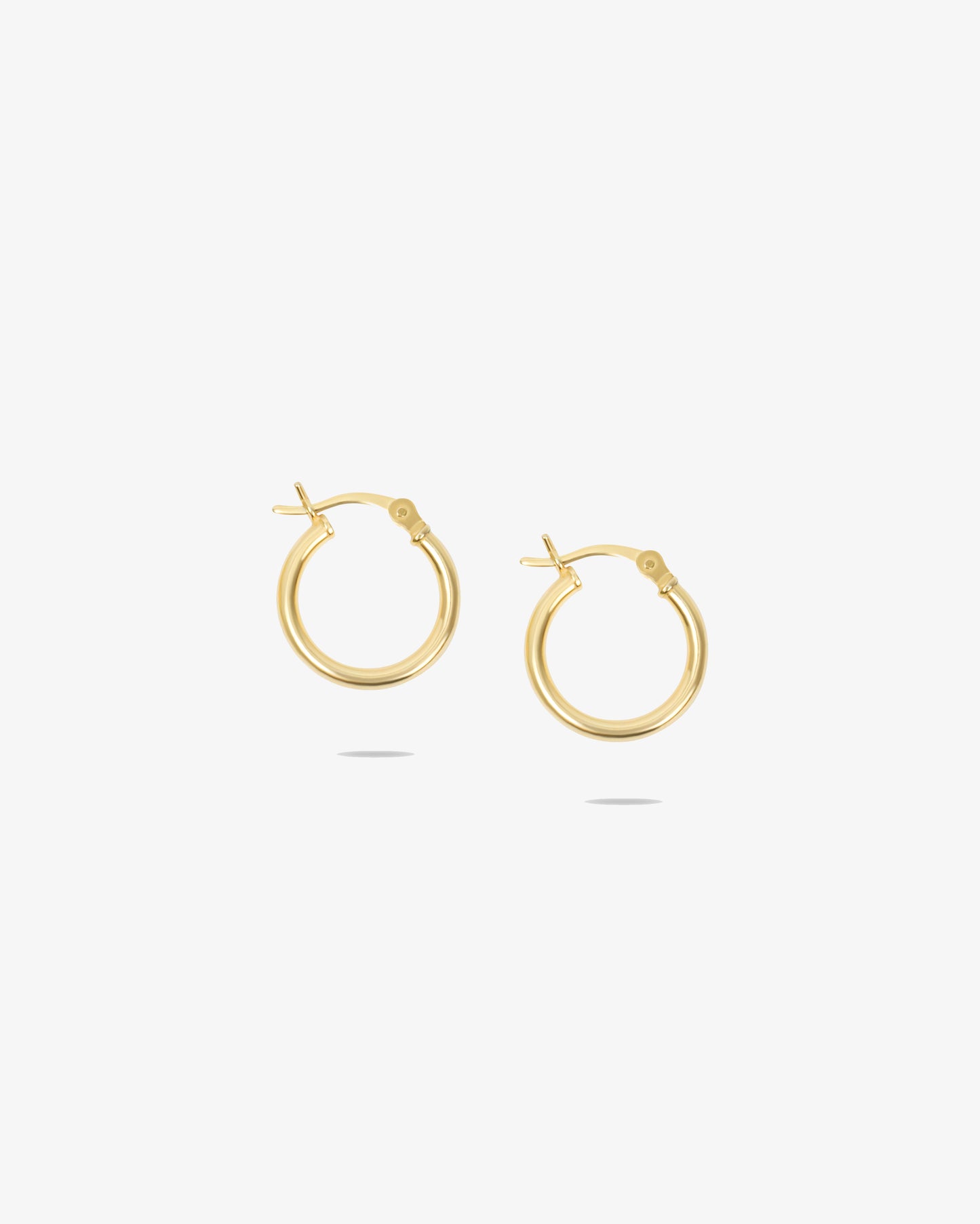 Signature Gold Hoops