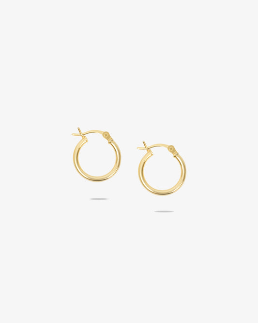 Signature Gold Hoops