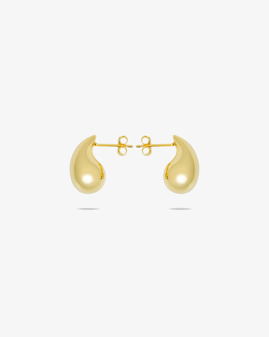 Gold Teardrop Earrings