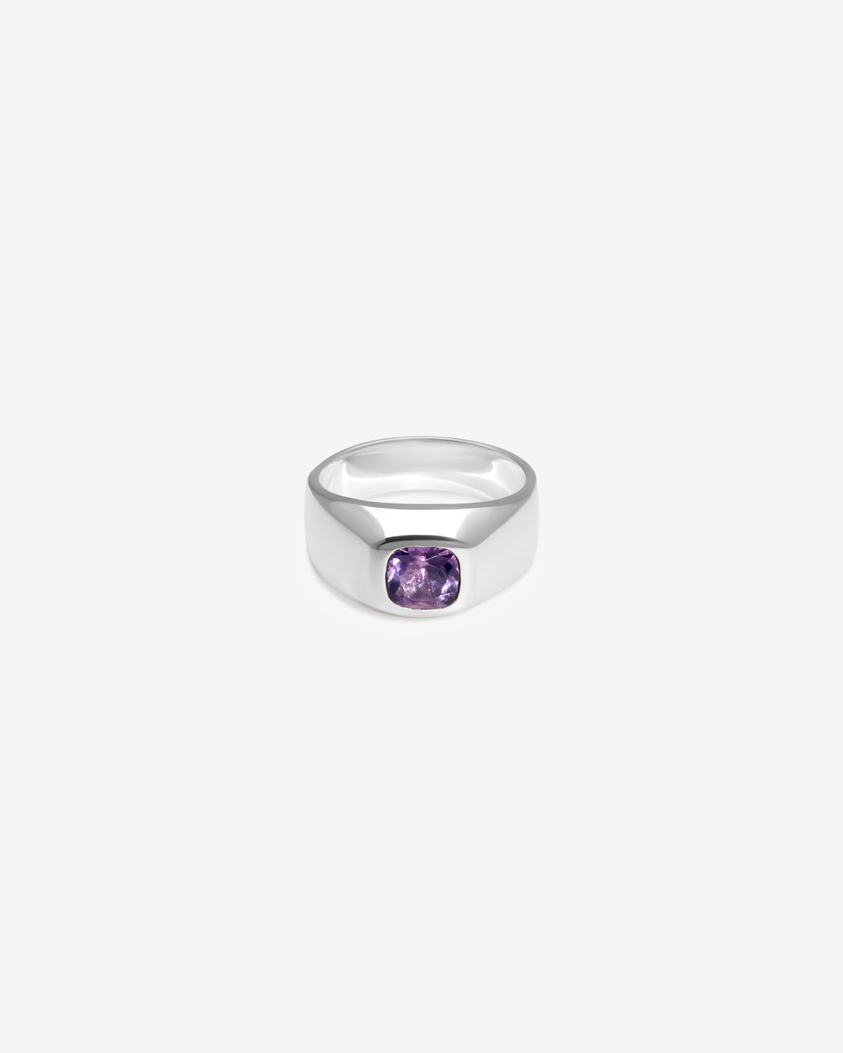 Amethyst Signet Ring