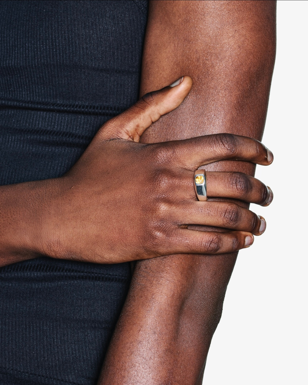 Citrine Signet Ring